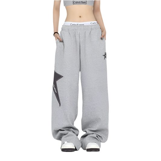 Stars Print Sweatpants