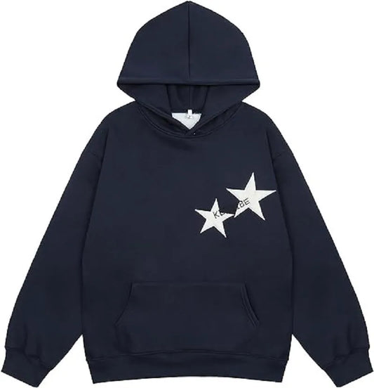 Star Embroidery Hoodie