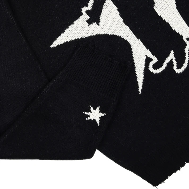 Star Printed Knit