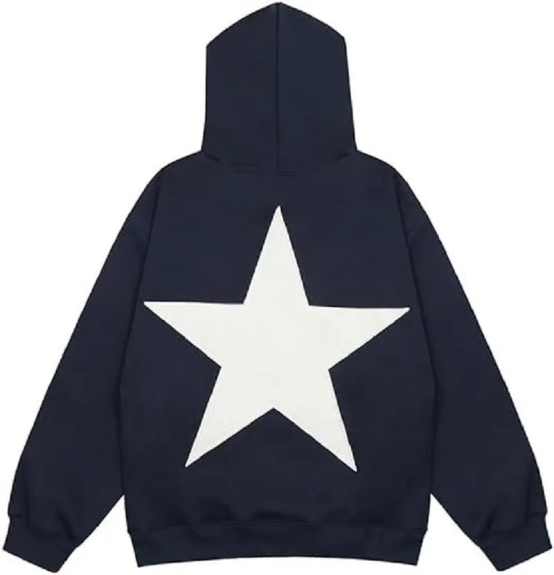 Star Embroidery Hoodie